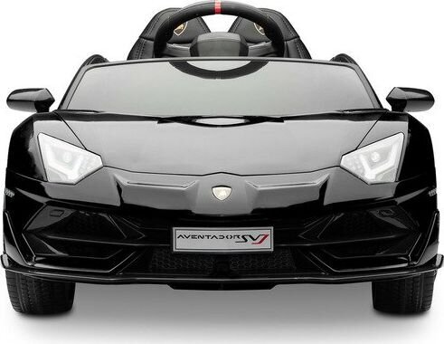 Vienvietis vaikiškas elektromobilis Toyz Lamborghini Aventador SVJ, juodas kaina ir informacija | Elektromobiliai vaikams | pigu.lt