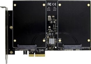 Kontroler ProXtend PCIe x4 - 2x SATA III (PX-SR-10257) цена и информация | Джойстики | pigu.lt