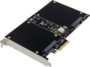 Kontroler ProXtend PCIe x4 - 2x SATA III (PX-SR-10257) цена и информация | Джойстики | pigu.lt