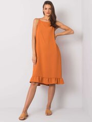 Suknelė moterims Simone 292016562, oranžinė kaina ir informacija | Suknelės | pigu.lt