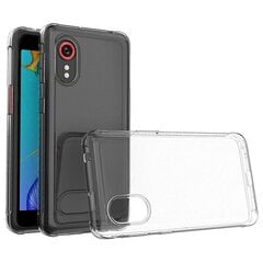 Силиконовый чехол Fusion ultra case 1 мм для Samsung G525 Galaxy Xcover 5, прозрачный цена и информация | Чехлы для телефонов | pigu.lt