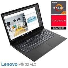 Nešiojamas kompiuteris Lenovo V15 15,6" Ryzen 7 5700U 8 GB DDR4 256 GB SSD AMD Radeon Vega 8 Graphics kaina ir informacija | Nešiojami kompiuteriai | pigu.lt