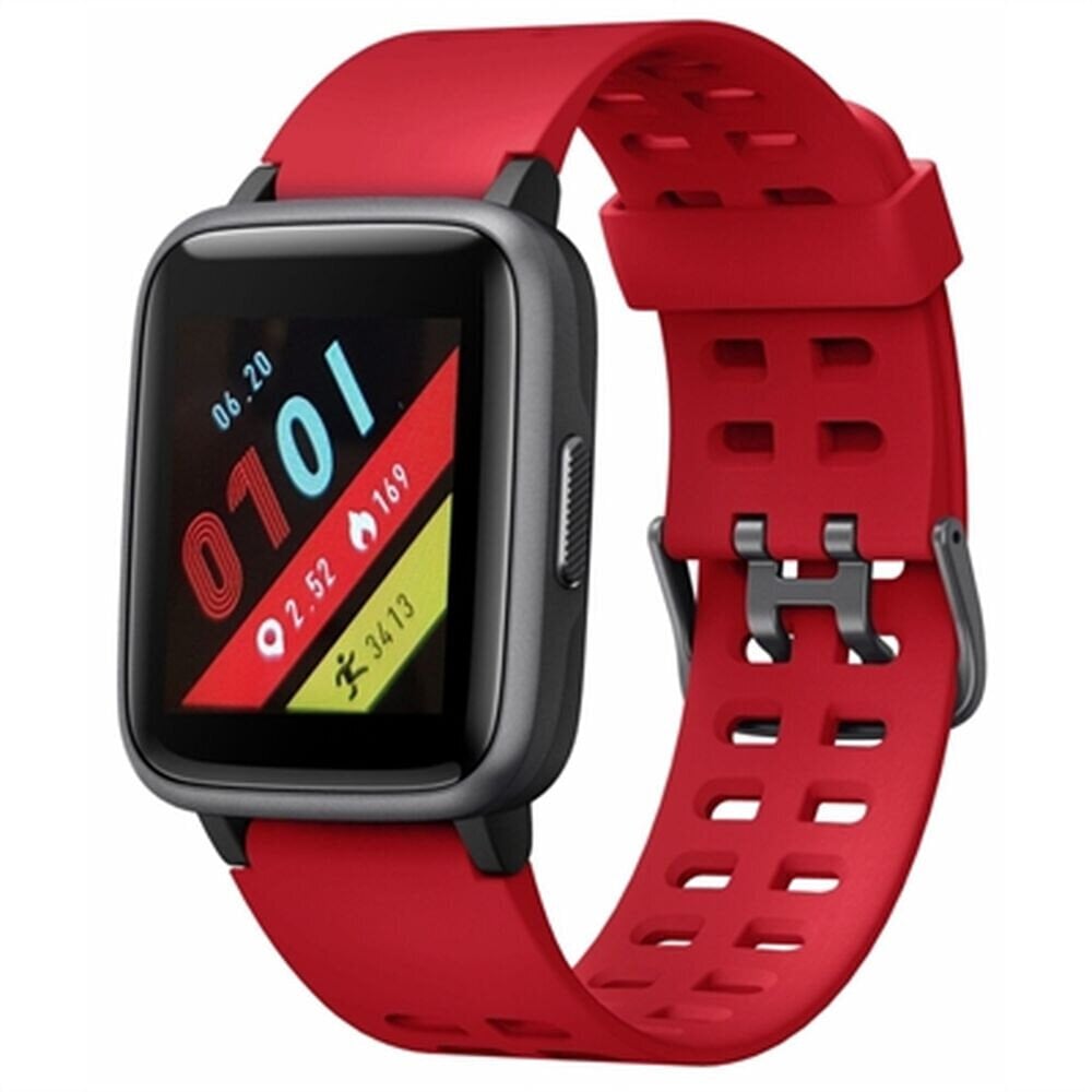 Leotec MultiSport WorldFit Red kaina ir informacija | Išmanieji laikrodžiai (smartwatch) | pigu.lt
