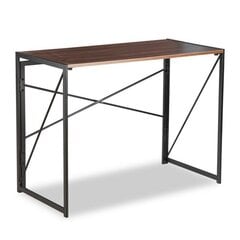 Письменный стол Bigbuy Home, коричневый/черный цвет цена и информация | Компьютерные, письменные столы | pigu.lt