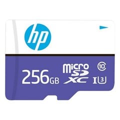 HP HFUD microSDXC 256GB Mikro SD (+ SD adapteris) kaina ir informacija | Atminties kortelės fotoaparatams, kameroms | pigu.lt