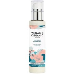Молочко для снятия макияжа Moisturizing Cleansing Vegan & Organic (150 мл) цена и информация | Средства для очищения лица | pigu.lt