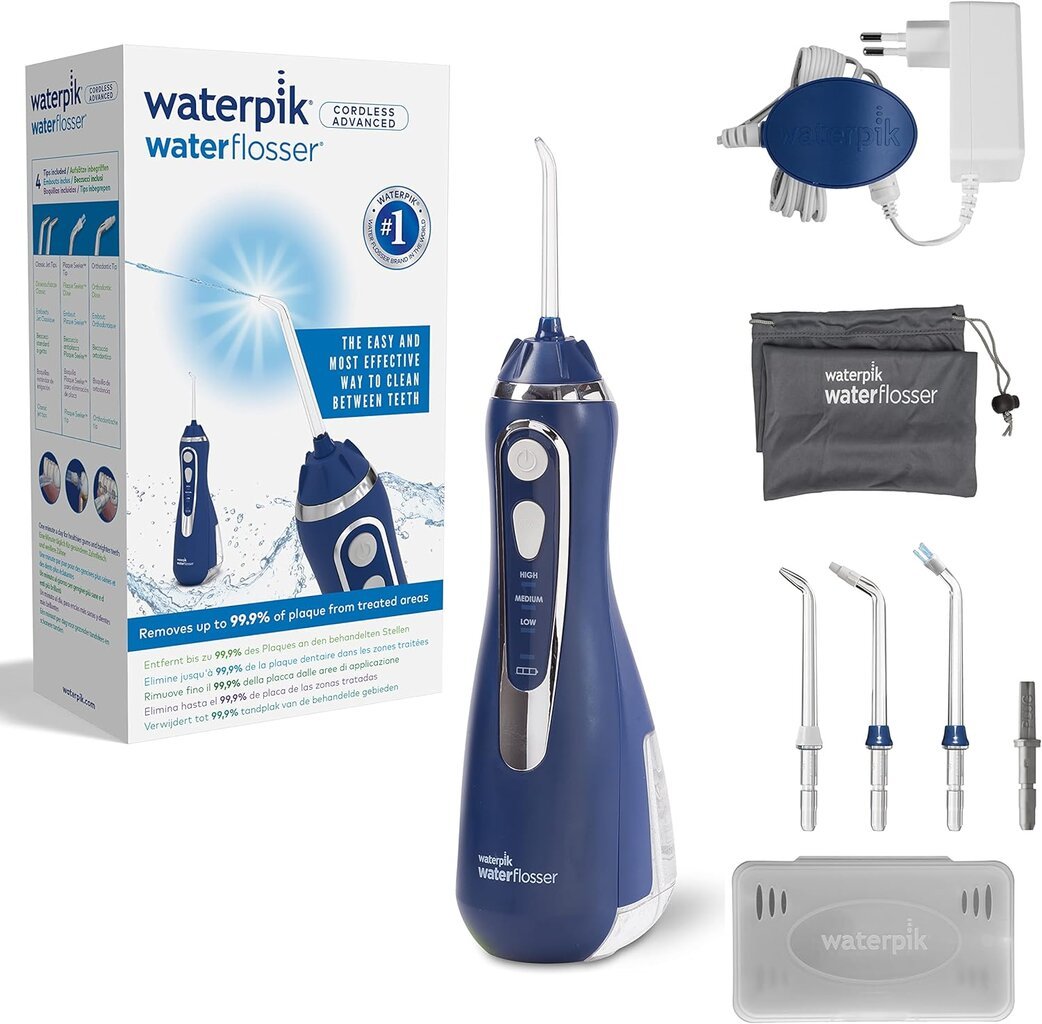 Waterpik WP-563EU Blue kaina ir informacija | Irigatoriai | pigu.lt