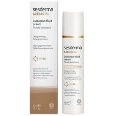 Spindesio suteikiantis fluidas SPF 50 Sesderma Azelac RU, 50 ml kaina ir informacija | Veido kremai | pigu.lt