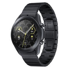 Samsung Galaxy Watch3 Titanium SM-R840 Mystic Black цена и информация | Смарт-часы (smartwatch) | pigu.lt