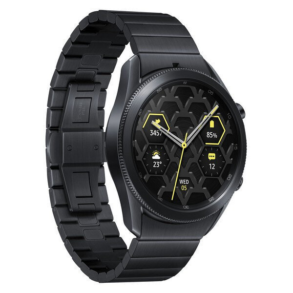 Samsung Galaxy Watch3 Titanium SM-R840 Mystic Black kaina ir informacija | Išmanieji laikrodžiai (smartwatch) | pigu.lt