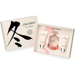 Rinkinys Shiseido Ever Bloom moterims: kvapusis vanduo, 50 ml + dušo želė, 50 ml + kūno losjonas, 50 ml цена и информация | Женские духи | pigu.lt