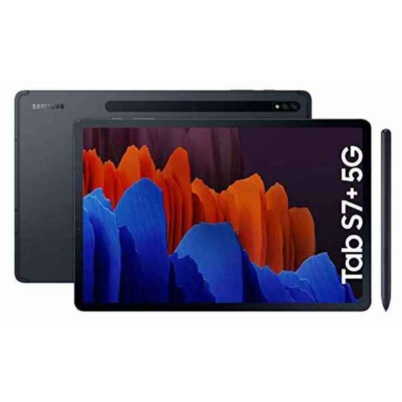 Samsung TAB S7+ 12,4" Octa Core 6 GB RAM 128 GB, juoda kaina ir informacija | Planšetiniai kompiuteriai | pigu.lt