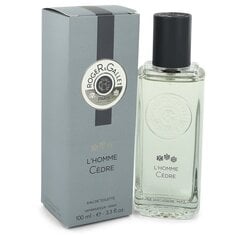 Мужская парфюмерия L'Homme Cèdre Roger & Gallet EDT (100 мл) цена и информация | Мужские духи | pigu.lt