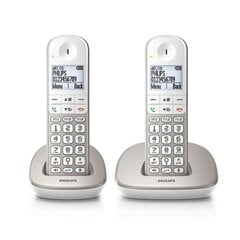 Philips XL4902S, серебристый цена и информация | Стационарные телефоны | pigu.lt