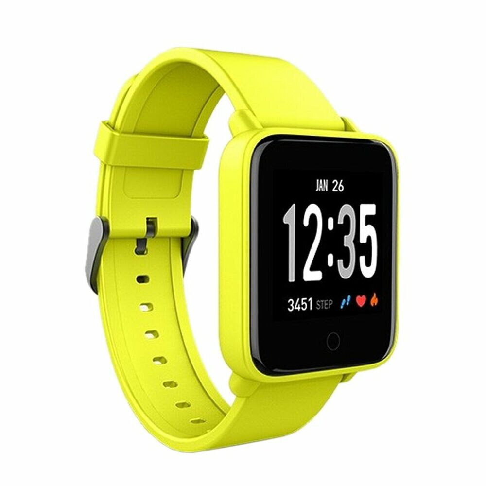 SPC Smartee Feel Yellow цена и информация | Išmanieji laikrodžiai (smartwatch) | pigu.lt