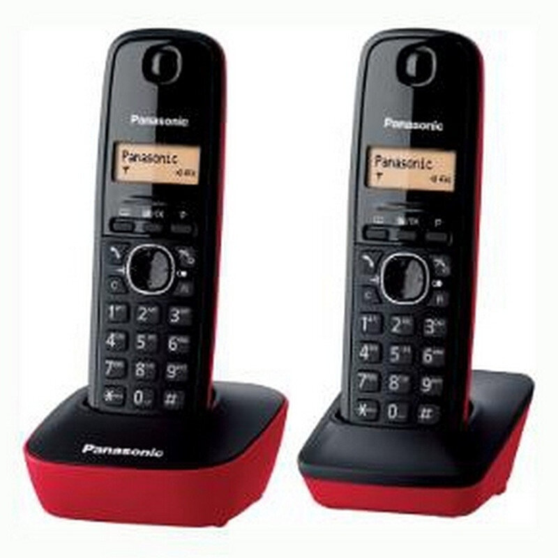 Panasonic KX-TG1612, juodas kaina ir informacija | Stacionarūs telefonai | pigu.lt