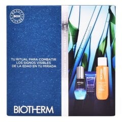 Rinkinys Blue Therapy Eye Serum Biotherm: paakių kremas, 15 ml + makiažo valiklis, 30 ml + drėkinamasis kremas, 50ml kaina ir informacija | Veido kremai | pigu.lt