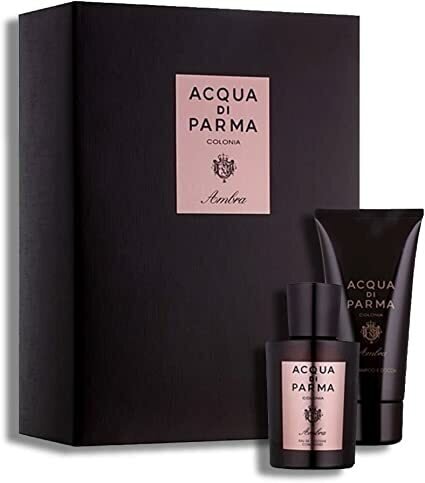 Rinkinys Acqua Di Parma Colonia Amber vyrams: odekolonas EDC, 100 ml + šampūnas/dušo želė, 75 ml kaina ir informacija | Kvepalai vyrams | pigu.lt