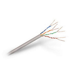 Твердый кабель RJ45 кат. 6 UTP NANOCABLE 10.20.0504 305 m цена и информация | Кабели и провода | pigu.lt