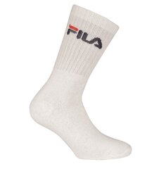 Высокие носки FILA F9505, белые, 3 пары цена и информация | Женские носки | pigu.lt