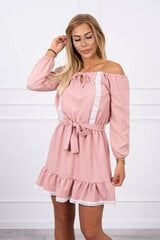 Платье женское 20336, розовое цена и информация | Платья | pigu.lt