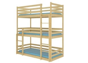 Детская кровать ADRK Furniture Tedro 180x80, коричневый цена и информация | Детские кровати | pigu.lt