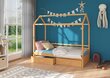 Lova ADRK Furniture Rose 80x190 cm, ruda цена и информация | Vaikiškos lovos | pigu.lt