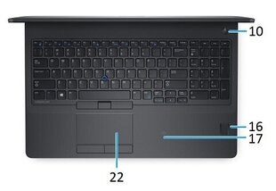 Ноутбук Dell Latitude E5570 I5-6300U 15.6 FHD 8GB 256GB AMD Win10 PRO цена и информация | Ноутбуки | pigu.lt