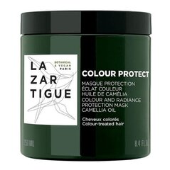 Spalvą ir spindesį išsauganti plaukų kaukė Lazartigue Colour Protect, 250 ml kaina ir informacija | Priemonės plaukų stiprinimui | pigu.lt