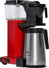 Moccamaster KBGT 741 Red - Кофемашина с фильтром и термосом цена и информация | Кофемашины | pigu.lt