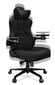 Kompiuterio kėdė Yumisu 2049, kompiuterinių žaidimų žaidėjams, medžiaginis apmušalas, juodos spalvos kaina ir informacija | Biuro kėdės | pigu.lt