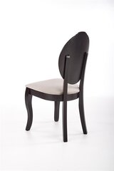 2-jų kėdžių komplektas Halmar Velo, juodas/smėlio spalvos kaina ir informacija | Virtuvės ir valgomojo kėdės | pigu.lt