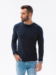 Мужской свитер Ombre E121 темно-синий цена и информация | Мужские свитера | pigu.lt