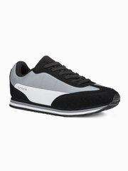 Vyriški sportbačiai Ombre T349, juodi kaina ir informacija | Vyriški batai | pigu.lt