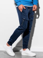 спортивные штаны P905 - темно-синие цена и информация | Штаны мужские | pigu.lt