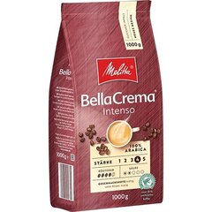 Kavos pupelės MELITTA BELLACREMA Intenso, 1kg kaina ir informacija | Kava, kakava | pigu.lt