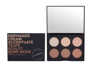 Veido kontūravimo paletė MAC Studio Fix Sculpt And Shape Contour Palette, Light/Medium, 14,4 g kaina ir informacija | Makiažo pagrindai, pudros | pigu.lt