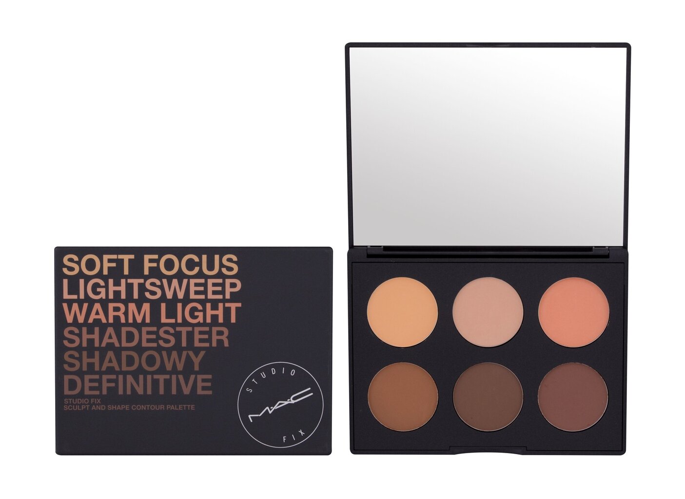 Kontūravimo paletė MAC Studio Fix Sculpt and Shape 14,4 g, Medium Dark/Dark kaina ir informacija | Makiažo pagrindai, pudros | pigu.lt