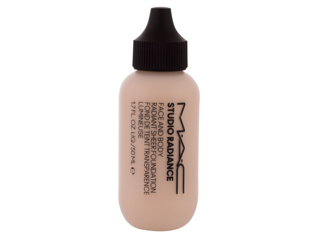 Veido ir kūno makiažo pagrindas Mac Studio Radiance Radiant Sheer Foundation, c1, 50 ml kaina ir informacija | Makiažo pagrindai, pudros | pigu.lt