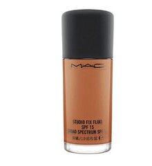 База под макияж Mac Cosmetics / Studio Fix Fluid SPF 15 Nw43, 30мл цена и информация | Пудры, базы под макияж | pigu.lt