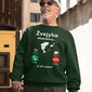 Džemperis "Žvejyba skambina" (be kapišono), pilkas kaina ir informacija | Originalūs džemperiai | pigu.lt