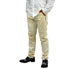 Kelnės vyrams Riccardo Cavaletti RCW156014503, geltonos цена и информация | Мужские брюки | pigu.lt