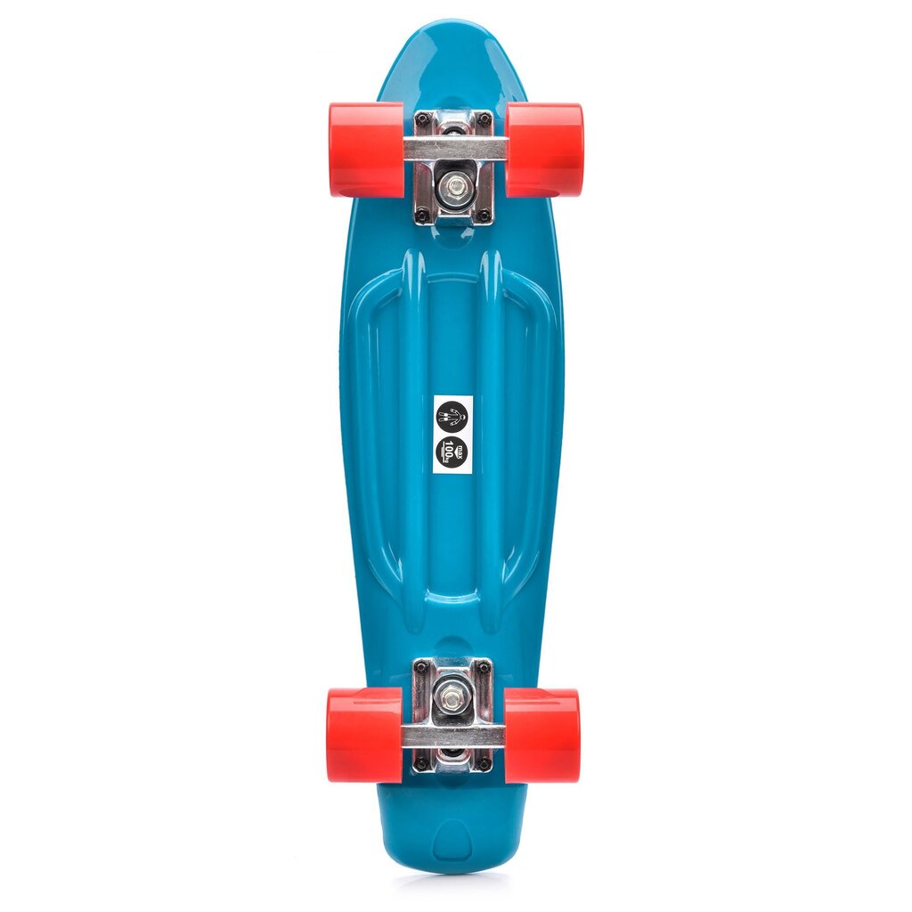 Riedlentė Meteor Pennyboard 56 cm, mėlyna/raudona kaina ir informacija | Riedlentės | pigu.lt