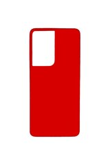 Telefono dėklas, skirtas Samsung Galaxy S21Ultra, raudonas kaina ir informacija | Telefono dėklai | pigu.lt