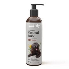 Comfy шампунь для собак с темной шерстью Natural Dark, 0,25 л цена и информация | Косметические средства для животных | pigu.lt