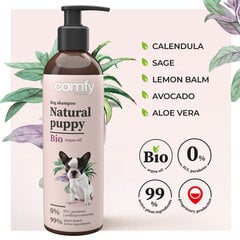 Comfy натуральный шампунь для щенков 250мл  цена и информация | Косметические средства для животных | pigu.lt