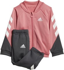 Sportinis kostiumas mergaitėms Adidas I Mm Xfg Ts Black Pink GM8949/98, rožinis kaina ir informacija | Komplektai mergaitėms | pigu.lt