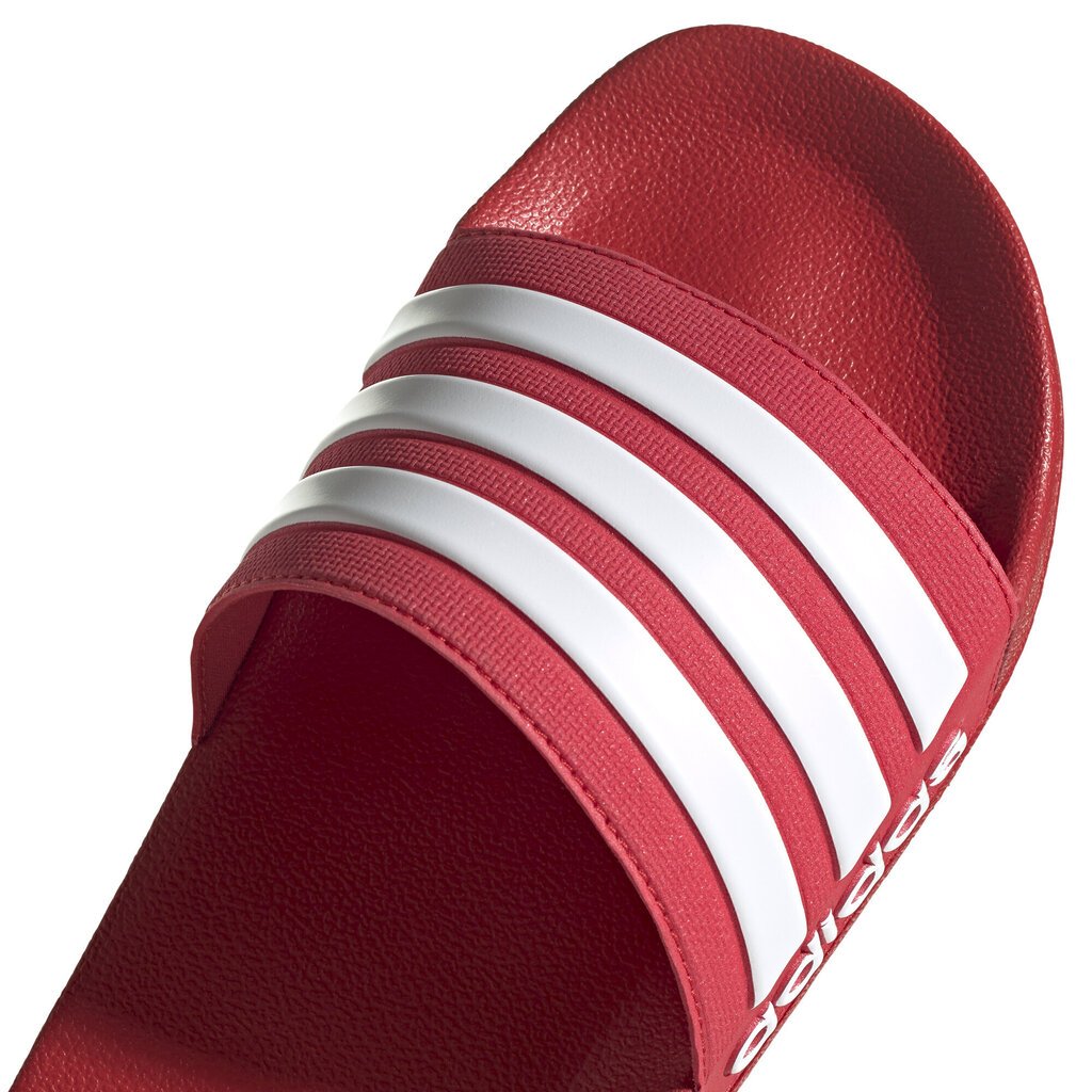 Šlepetės vyrams Adidas Adilette Shower M FY7815, raudonos kaina ir informacija | Vyriškos šlepetės, basutės | pigu.lt