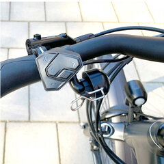 Звонок Widek E-Bike, черный цена и информация | Звонки, сигналы на велосипед | pigu.lt