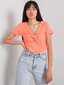 Marškinėliai moterims Sandra 292016101, oranžiniai kaina ir informacija | Marškinėliai moterims | pigu.lt